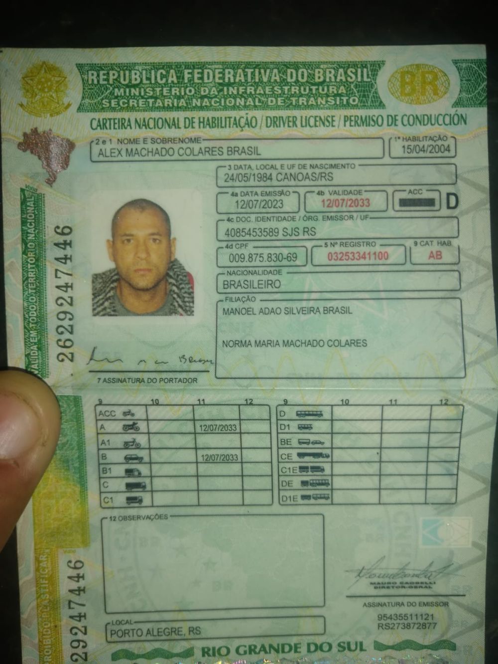 Alex Machado Colares Brasil